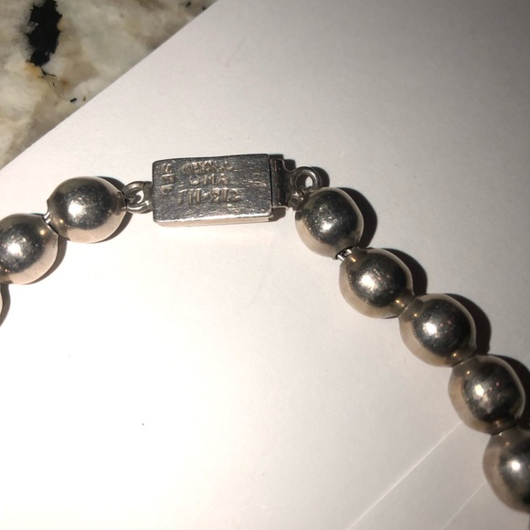 Silver Beaded Bracelet - Picture 4 of 8